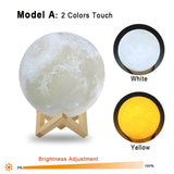 Print Moon Lamp